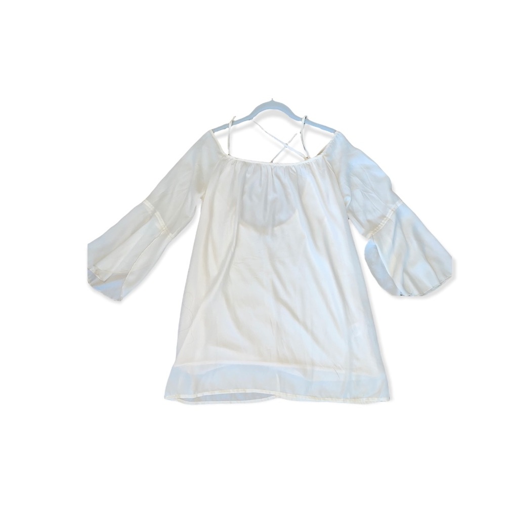 White long sleeve Dress